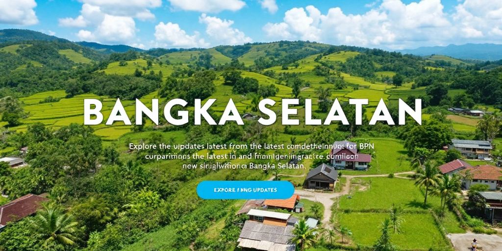 Berita BPN Bangka Selatan: Update Terkini dan Perkembangan Terbaru